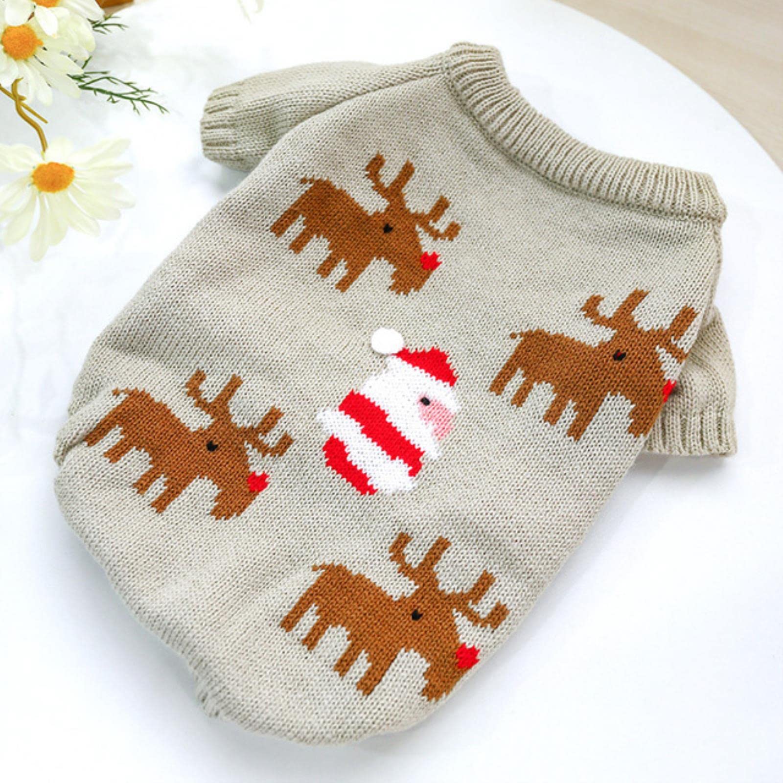 Manteau chiens pull soft pet confortable et isolant pour petit animal