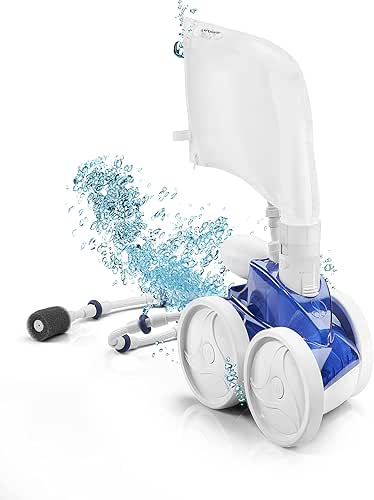 Polaris Vac-Sweep 380 Pressure Inground Pool Cleaner, Triple Jet Powered,