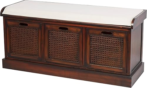 Deco 79 Acento tradicional de madera de pino, mesa auxiliar de 16 x 12 x 29 pulgadas, marrón disponible en Yaxa Guatemala