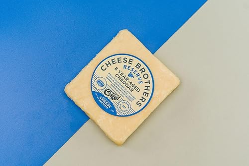 Cheese Bros. Queso cheddar  Hecho en Wisconsin (8 años de edad, 12 unidades)