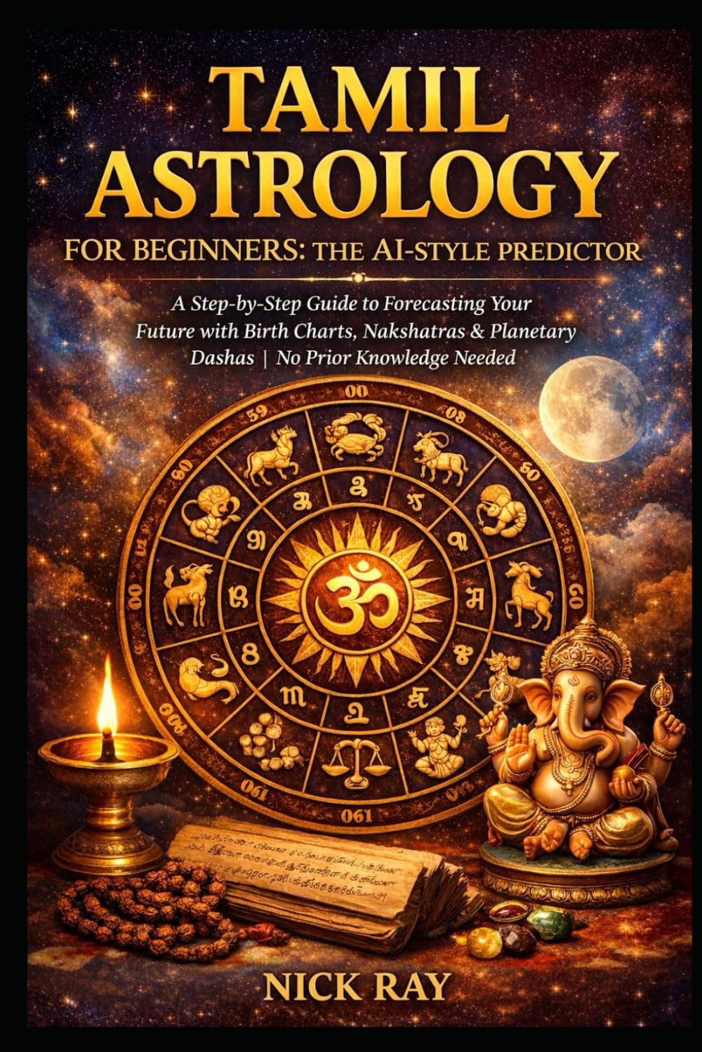 Tamil Astrology for Beginners: The AI-Style Predictor: A Step-by-Step Guide to Forecasting Your Future with Birth Charts, Nakshatras & Planetary ... Needed (The Predictive Sciences Series)