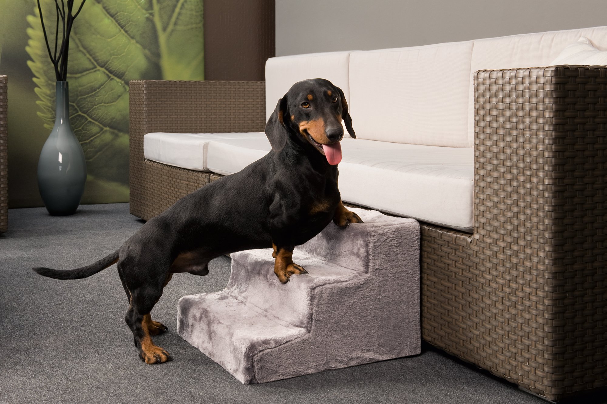 Karlie Easy Step Hundetreppe L: 60 cm B: 45 cm H: 40 cm beige