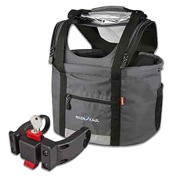 Rixen & Kaul Smile Handlebar Bag - Black