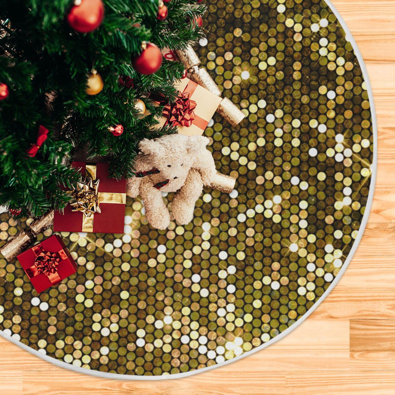 Albero di Natale color oro PE 60 cm con vaso | vendita online su HOLYART