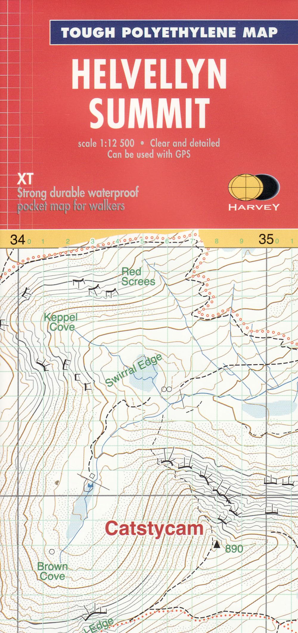 Helvellyn Summit (Summit Map)