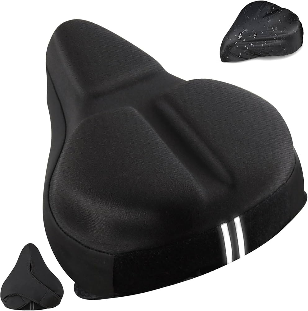 Amazon | さえだ 自転車 サドルカバー クッション【5CM超肉厚・お尻