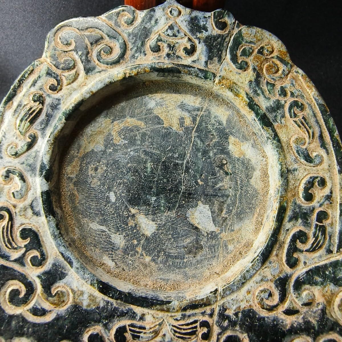 Amazon.co.jp: 玉壁中国骨董翡翠洛陽出土漢時代コレクター放出古