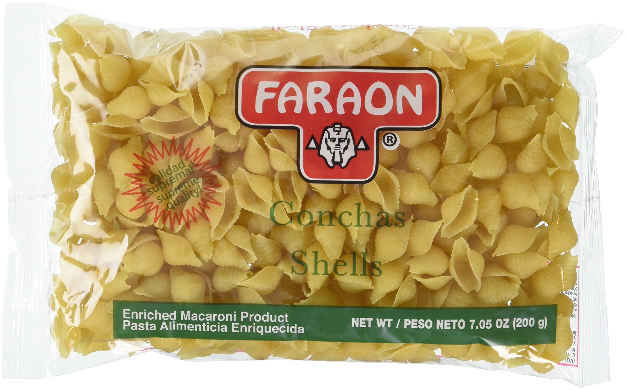 FARAON Pasta Concha Shell, 7 Ounce (Pack of 20)