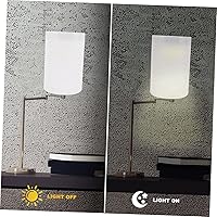 Vista 9 de Pantalla de cristal esmerilado Cilindro de luz colgante Cubierta de lámpara moderna