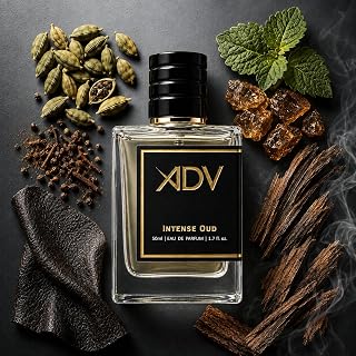 Intense Oud Eau De Parfum for Men & Women, 50ml | Long Lasting Luxury Perfumes | Leather Woody Musk Fragrance