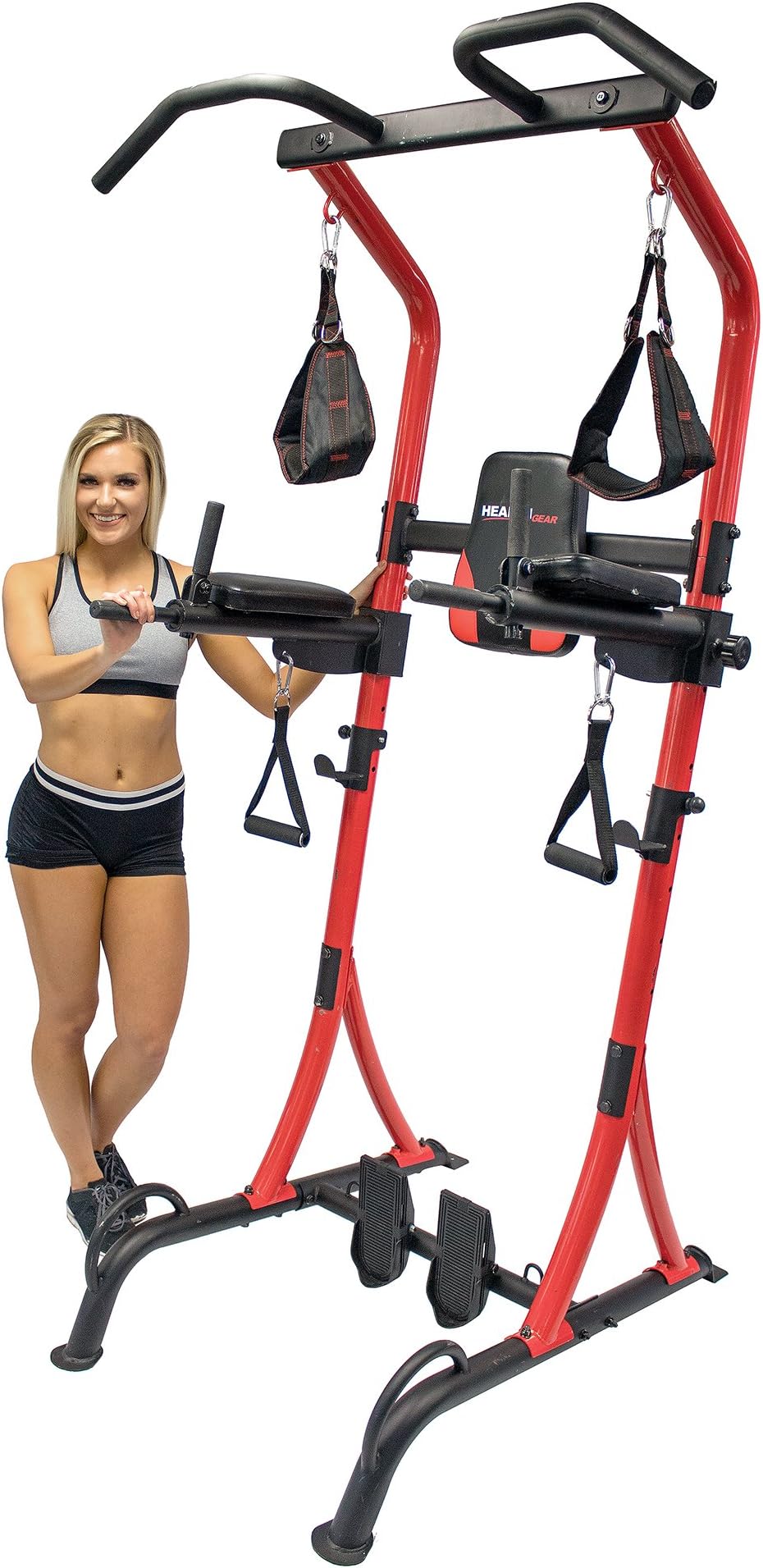Health Gear CFT2.5 Functional Fitness Power Tower Gym System for Pull Ups and Dips