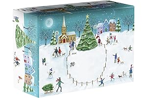 Jillson Roberts Small Winter Christmas Mailing Gift Boxes