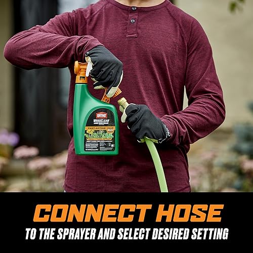 Miniatura 6 de Ortho WeedClear - Herbicida para el césped listo para rociar, elimina la patas de gallina, dientes de león y tréboles, 32 onzas