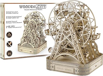 Wooden.City 3D Wooden Puzzle Mechanical 
