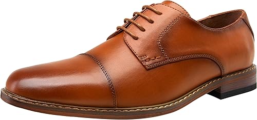 Vostey Zapatos de vestir para hombre, zapatos de vestir formales para hombres, zapatos de vestir de negocios Derby