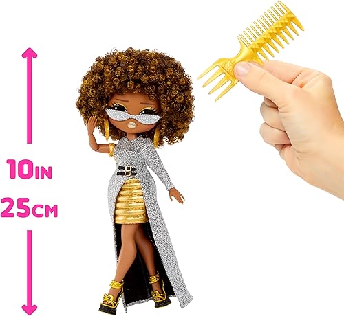 Miniatura 6 de LOL Surprise OMG - Muñeca de moda Royal Bee con múltiples sorpresas, incluyendo moda transformadora y accesorios fabulosos, gran regalo para niños a