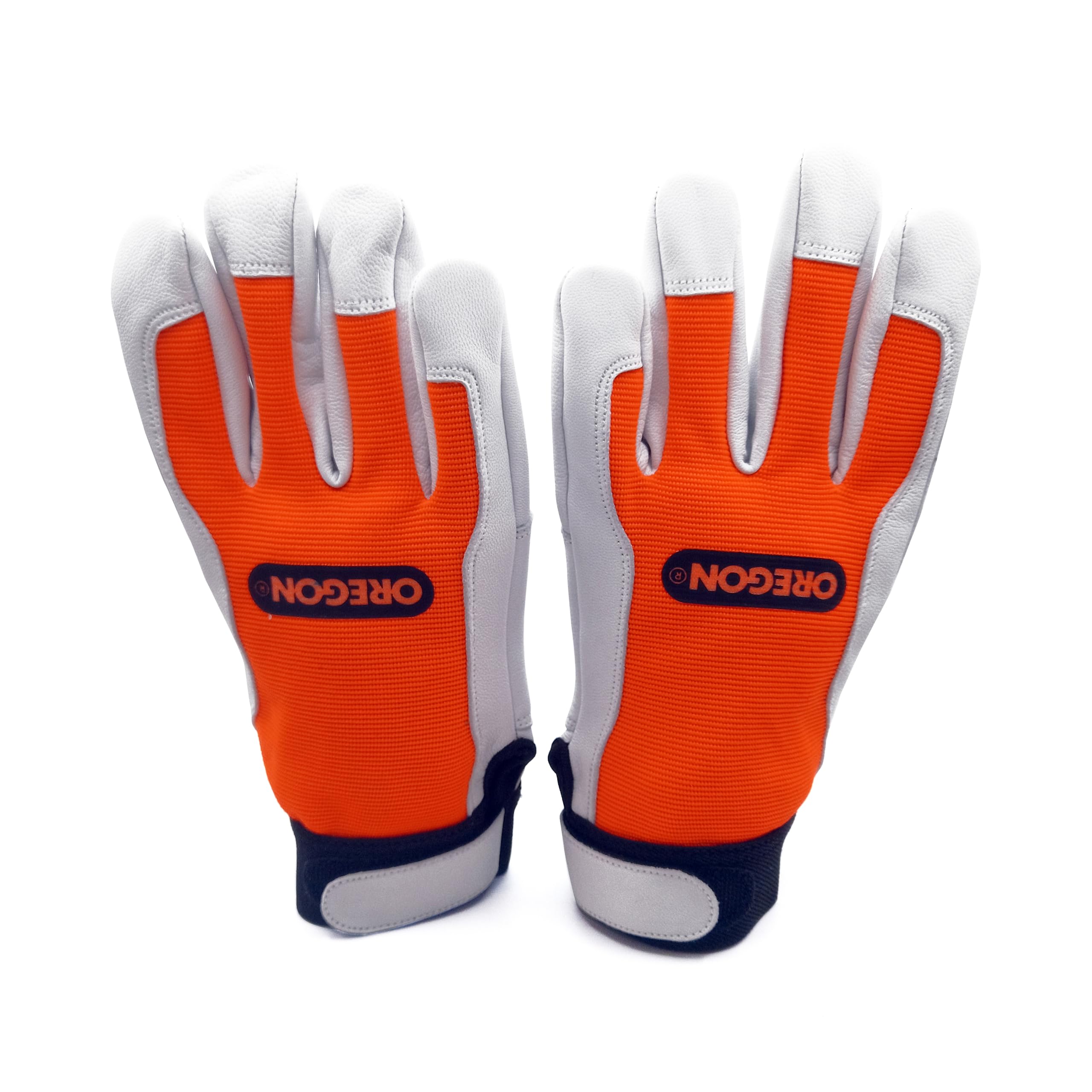 Oregon High-grip Working Gloves, Protective Work Gloves for Forestry Gardening & Outdoor Work, with Reinforced Leather Palm