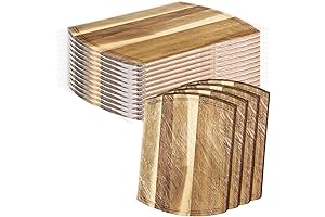 Patelai Cutting Boards: Acacia Wood Bulk Set for Endless Culinary Creations