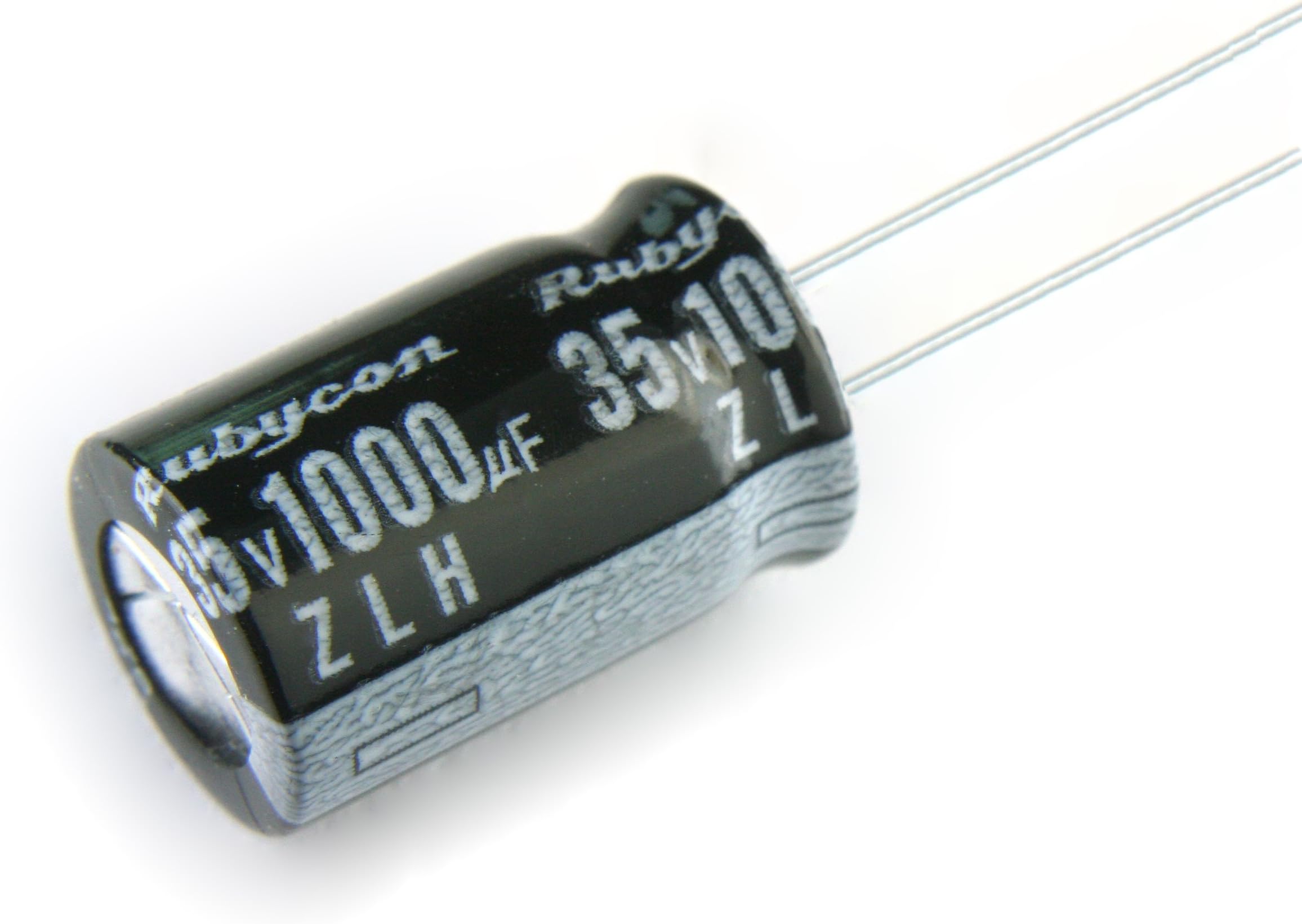 4pcs Rubycon ZLH 1000uF 35v 105c Radial Electrolytic Capacitor Low Impedance (Rub#10)