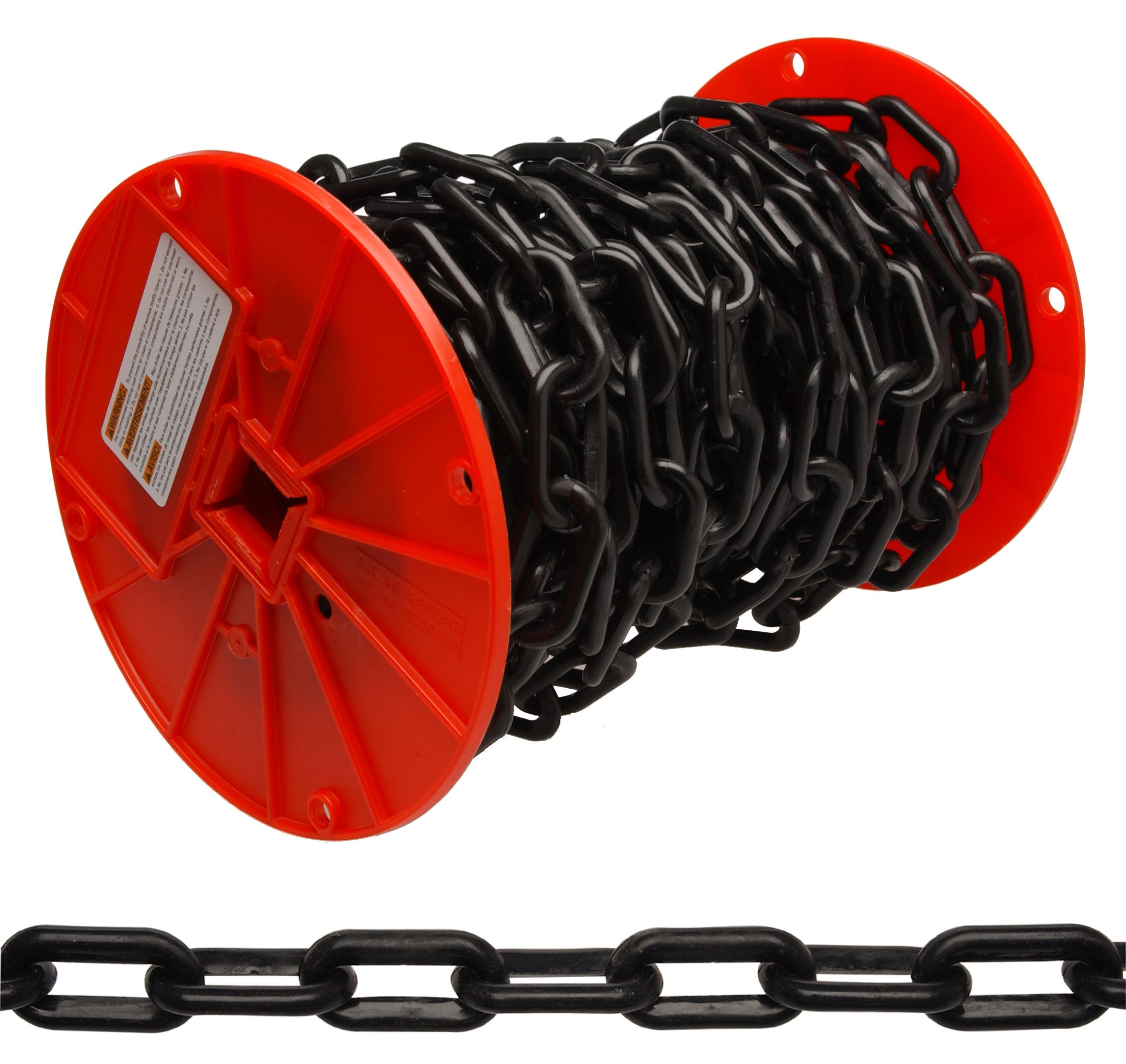 Campbell 0990857 Plastic Chain on Reel, #8 Trade, 0.30" Diam