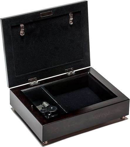 Miniatura 5 de St. Clare "Pray For Us Italiano acabado de madera joyas caja de música Reproduce Canción Ave Maria