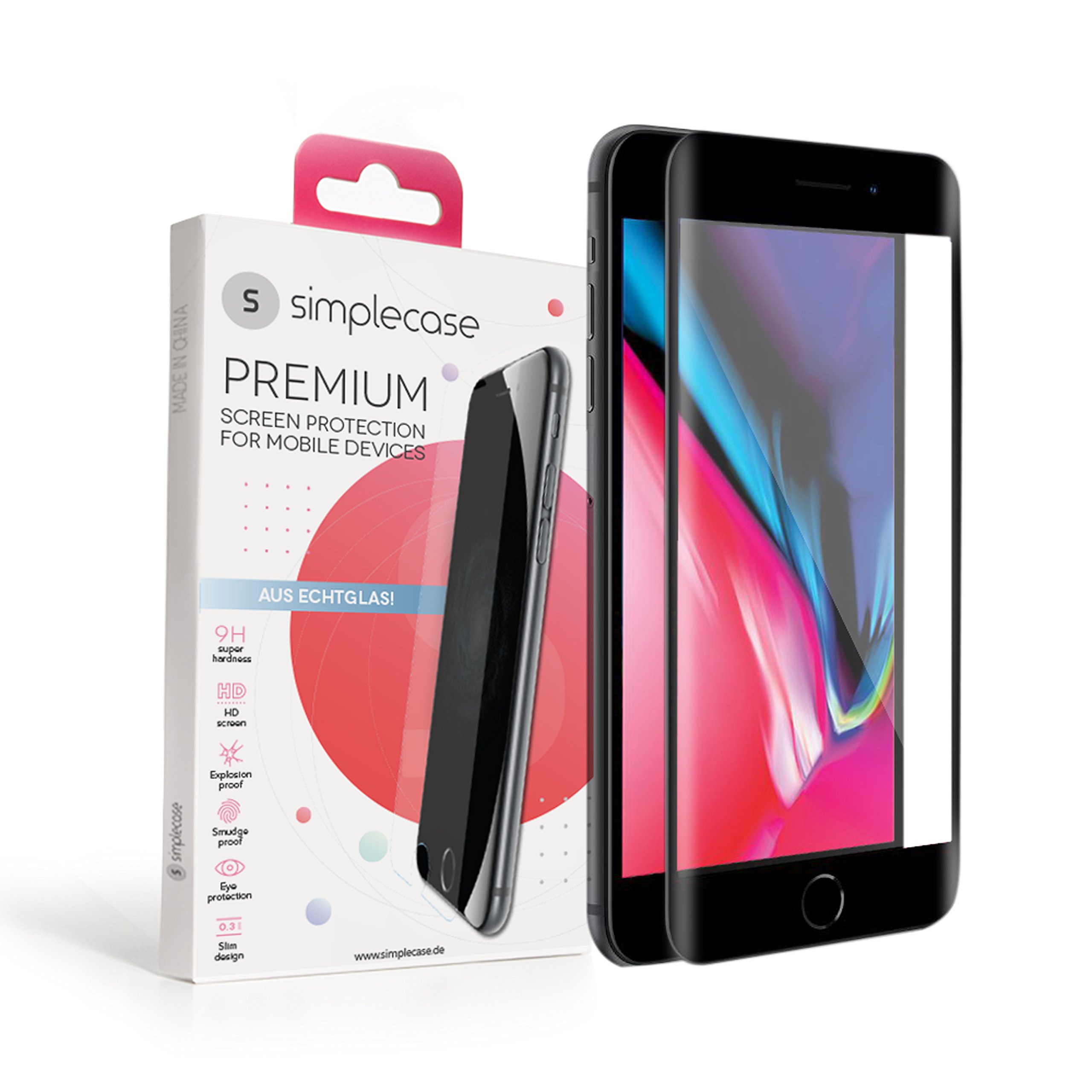simplecase Simpl Case BU/321541 Screen Protector Glass (Single)