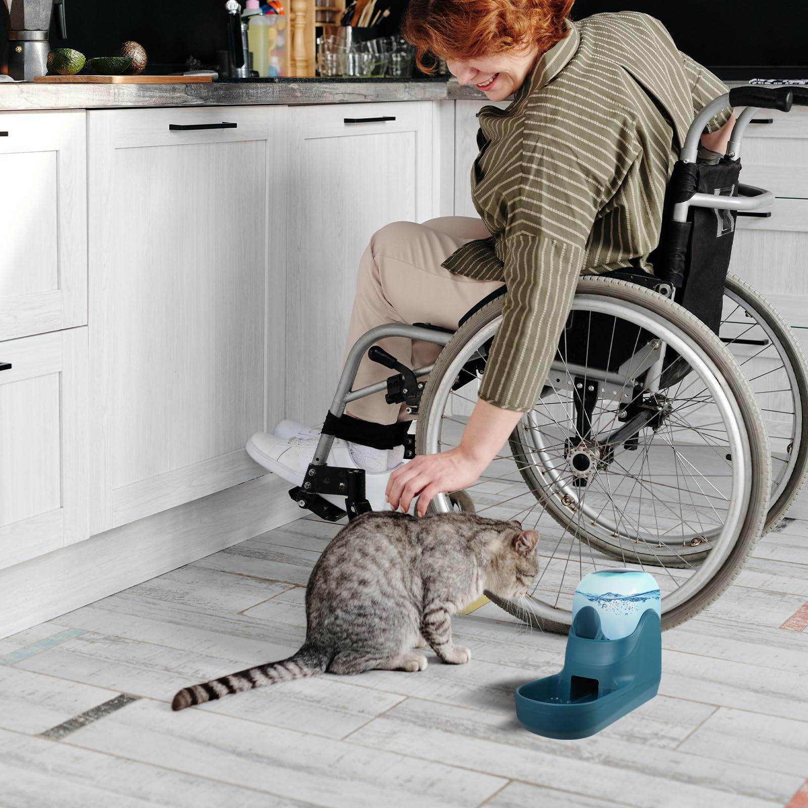Bebedero Automático para Mascotas Flujo por 3.8l