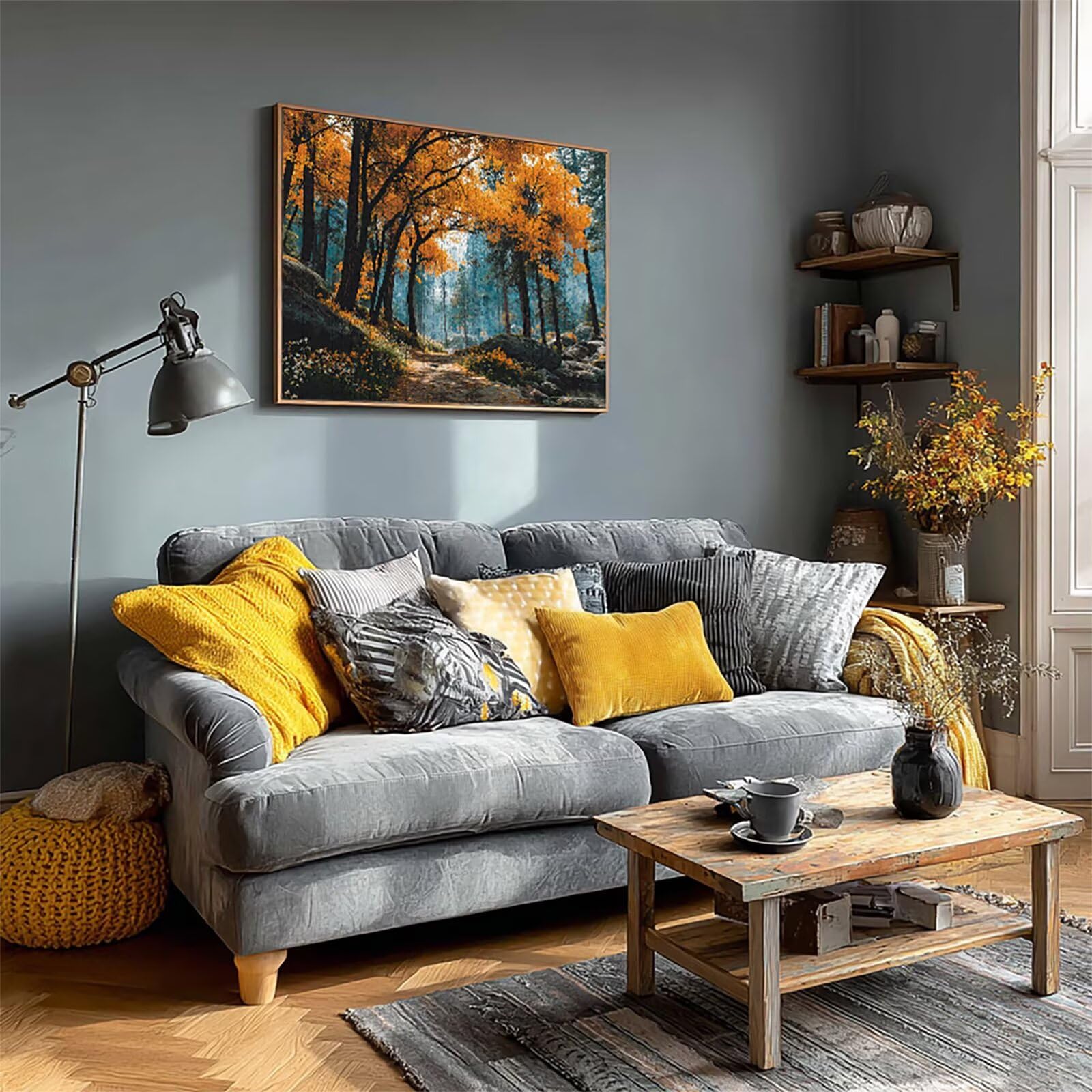 Puzzle 3000 elementów dla dorosłych, krajobraz, drewniane puzzle, 122 x 81 cm, części ściśle do siebie pasują, dla mężczyzn, kobiet, starszych seniorów, dekompresji, letnia dekoracja ścienna, prezenty