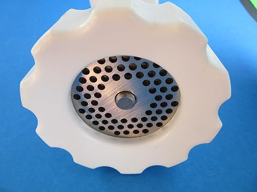 Miniatura 2 de Placa de molienda de chile grande de 58 de 0.630 in para Picadora de carne Kitchenaid FGA 1 y 2 Picadora de alimentos.