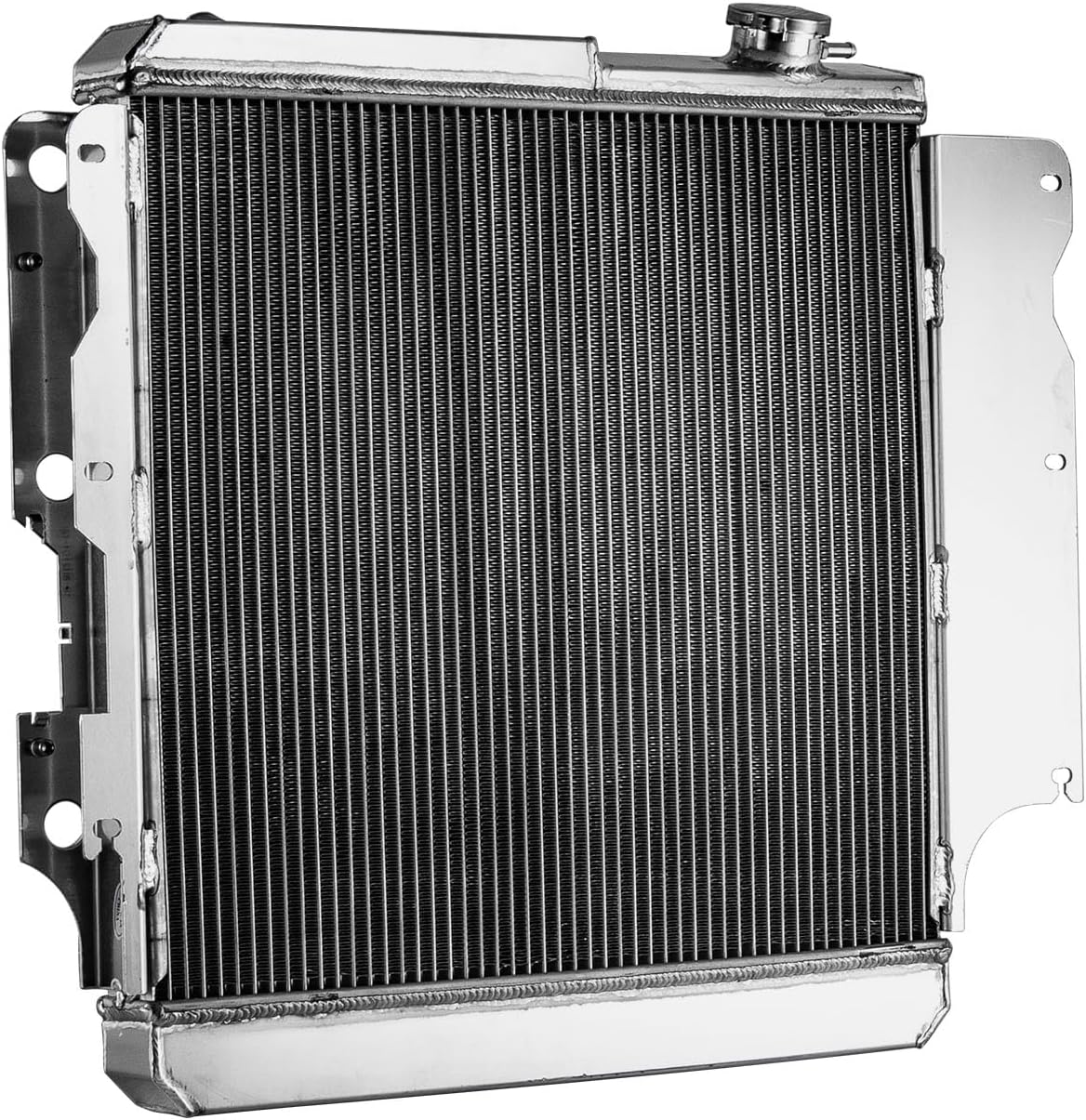 3 Row Aluminum Radiator for 1987-2006 Jeep Wrangler/TJ/YJ 4.0L L6 GAS Radiador 88 89 90 91 92 93 94 95 96 97 98 99 2000 2001 2002 2003 2004 2005 2006 Automotive Replacement Engine Radiators