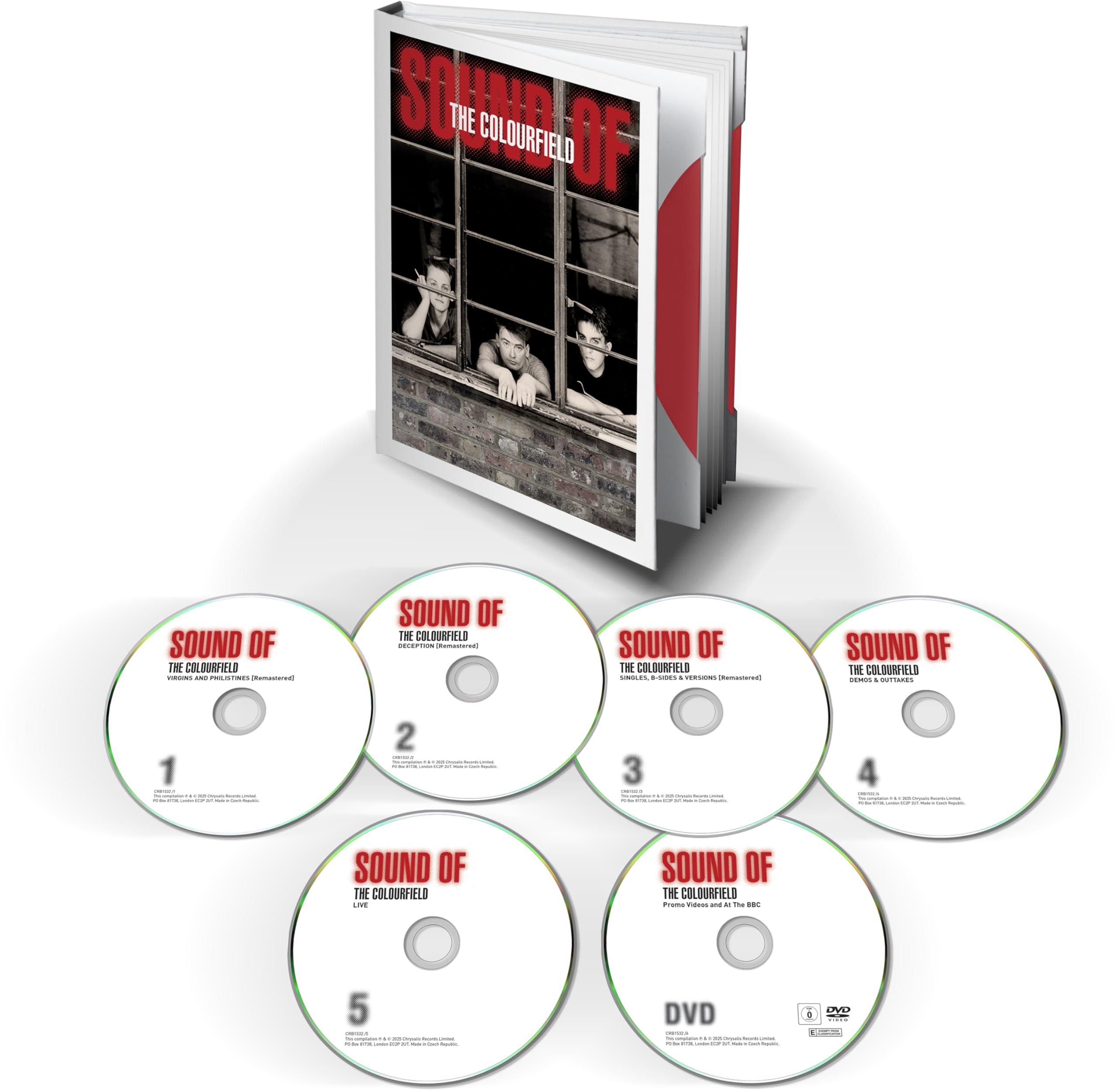 COLOURFIELD, The - Sound Of The Colourfield - 5XCD BOX + DVD