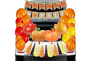 35 Pcs Pumpkin Car Decorations for Festive Fall Festivities