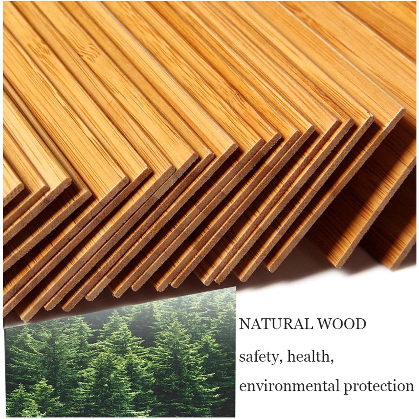 Holz Fensterjalousien, Massivholz Venezianische Jalousie, Horizontal Jalousette Für Fenster/türen, Sichtschutzrollos, 50-150cm/20-59in Breit,WxH-150x150cm/59 * 59in
