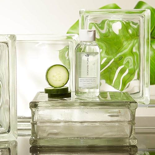 Miniatura 3 de Pre de Provence Gel desinfectante de manos avanzado a base de alcohol hidrata y suaviza las manos, 3.4 onzas líquidas, pepino