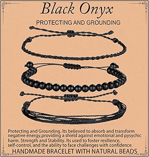 Handmade Healing Bracelet,6mm Natural Gem Stone Bracelet rope bracelet
