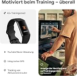Fitbit Google Charge 6 Activity Tracker Includes a 6 Month Premium Membership, 7 Days Battery Life, Google Wallet and Maps - 3