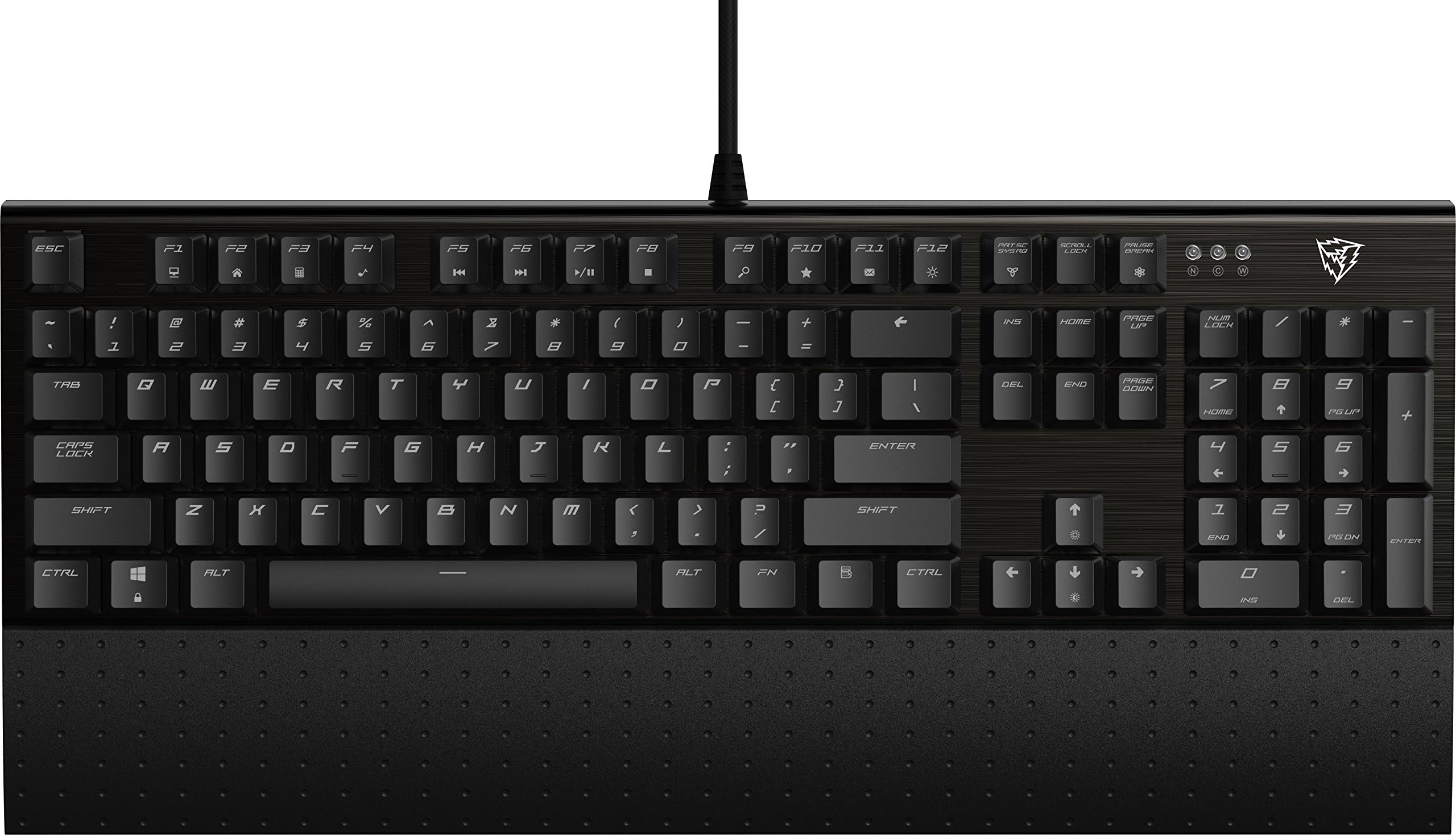 ThunderX3 TK50BR - Mechanical gaming keyboard - (LED backlight, anti-ghosting capability, brown switch, USB) black color