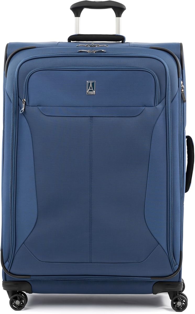 Amazon.com | Travelpro Tourlite Softside 29" Expandable Luggage with 4 Spinner Wheels, Lightweight Suitcase, Checked Large, Blue | Carry-Ons