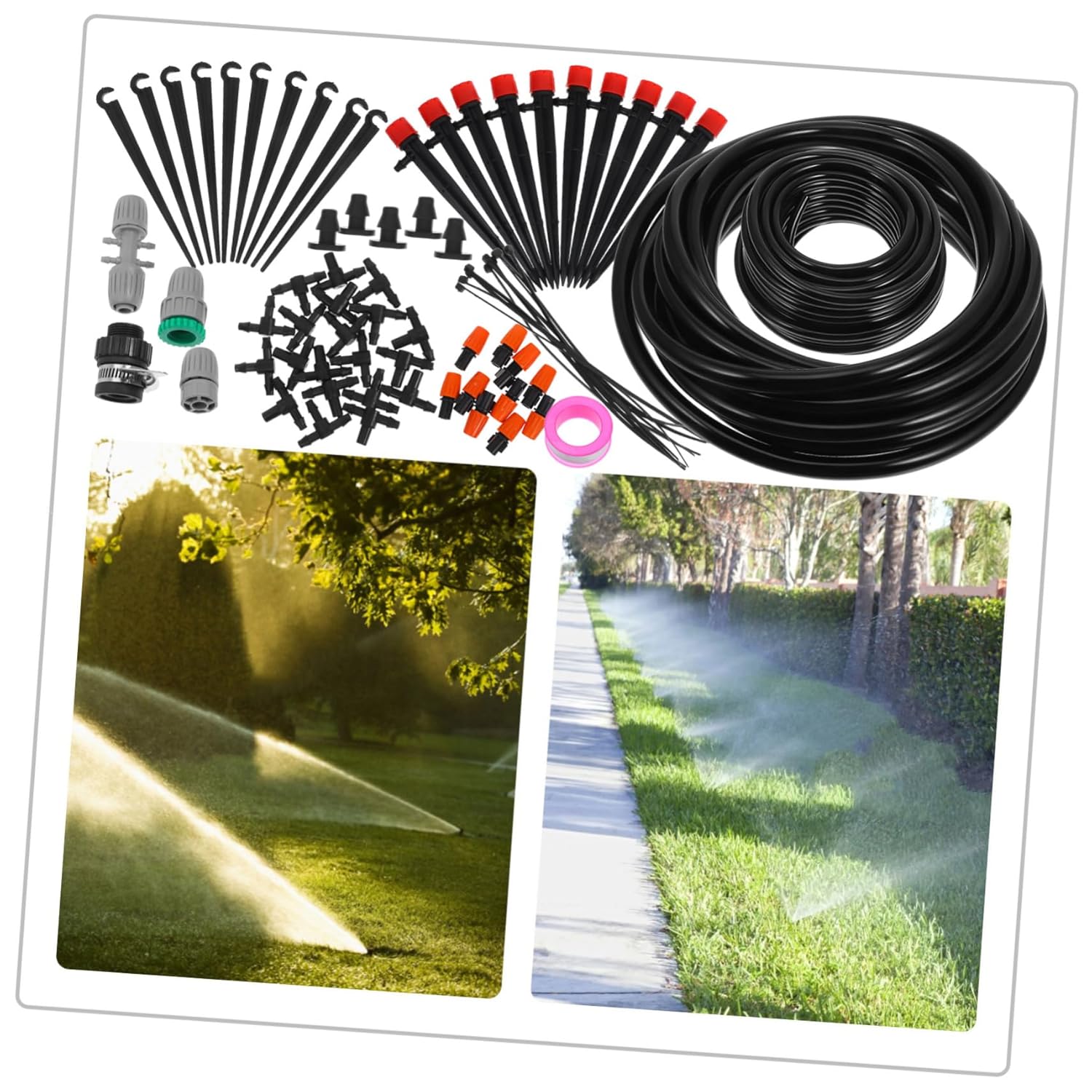 Indoor Plant Watering System Solar Drip Irrigation Kit for Potted Plants Lawn and Floral Arrangements Automatic Watering System