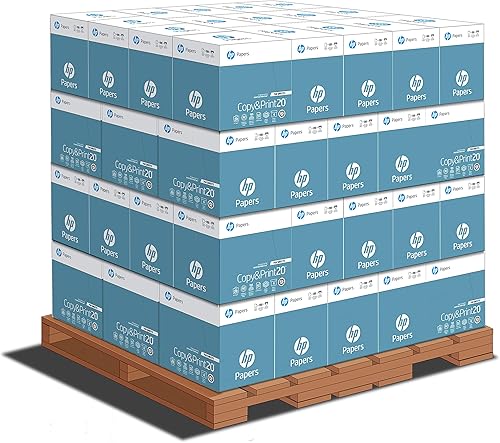 Miniatura 23 de HP - Papel para impresora Copy&Print20 de 8.5 x 11, de 20 libras. Caja con 10 resmas 5,000 hojas brillantez 92. Fabricado en los Estados Unidos.