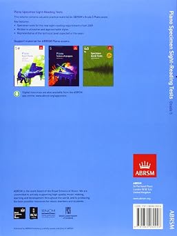 Piano Specimen Sight-reading Tests