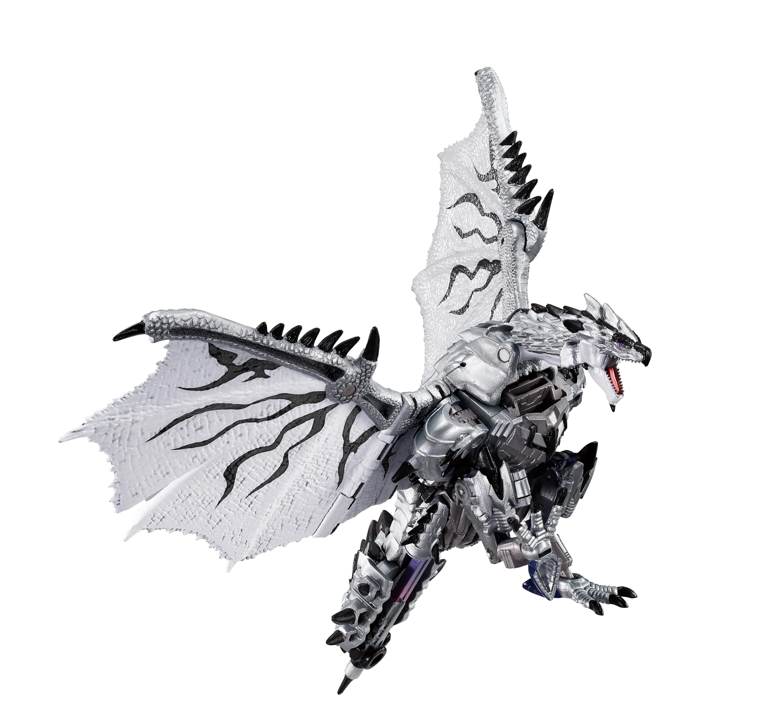 Transformers Takara Tomy Monster Hunter Silver Rathalos Prime - Action figure da collezione per adulti, dai 15 anni in su