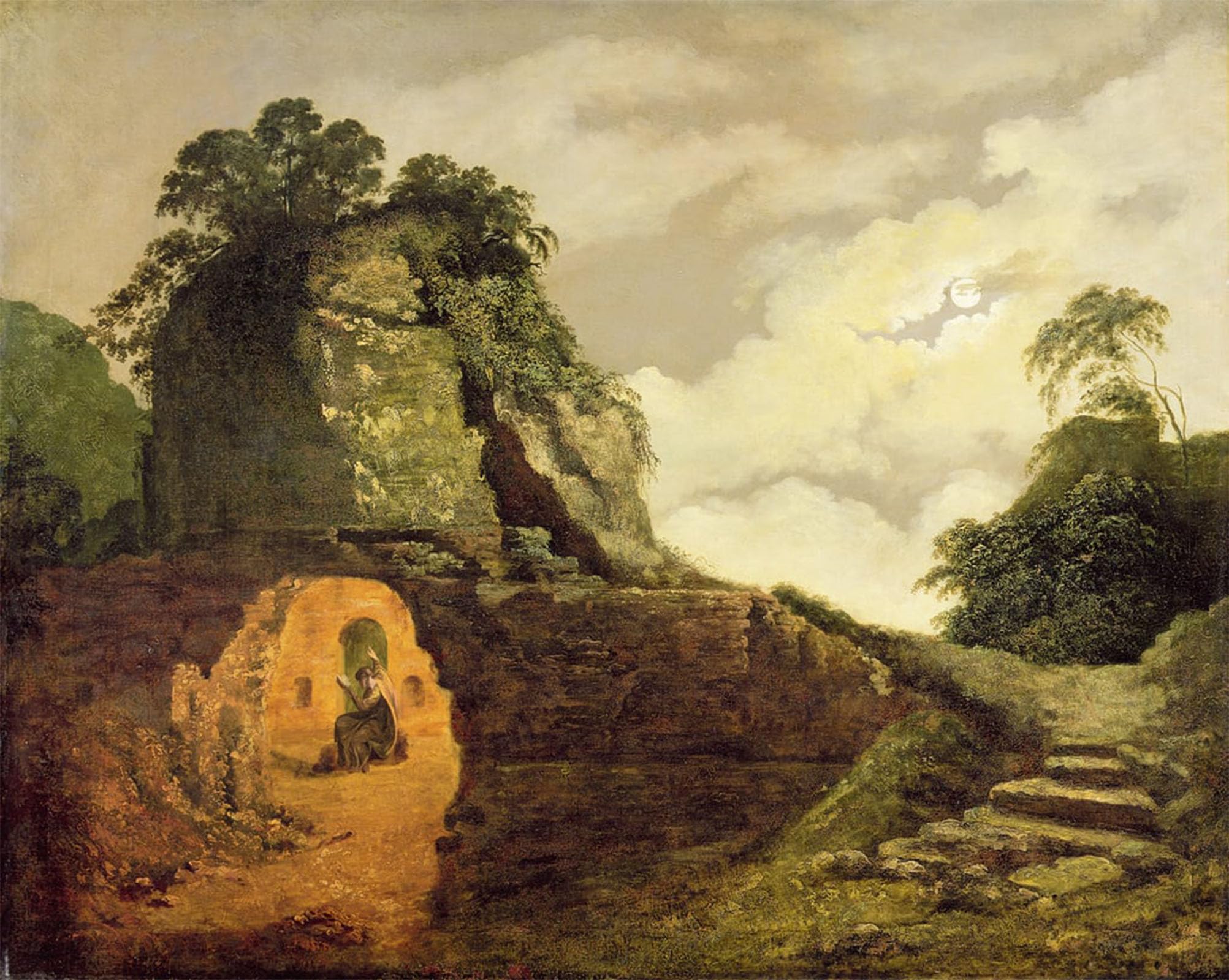 POSTERIIk Famous Animal Posters Vintage Picture Virgil Tomb by Wright of Derby Modern Wall Decor for Home Decor 60x90cm