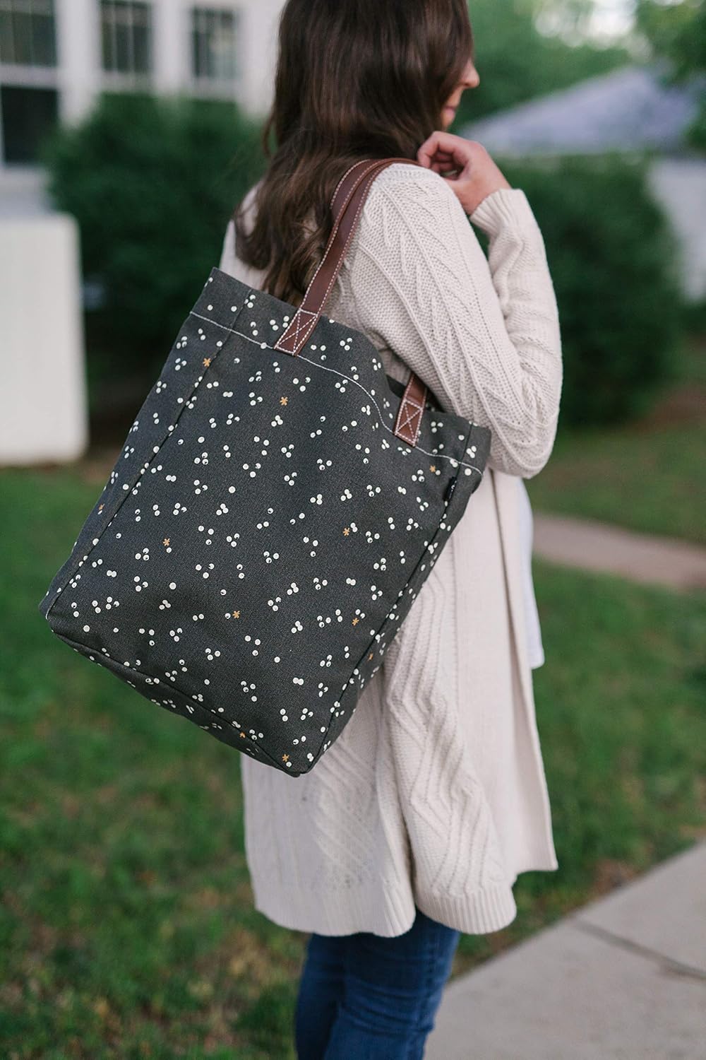 MAIKA Recycled Canvas Market Tote Bag - Image 3