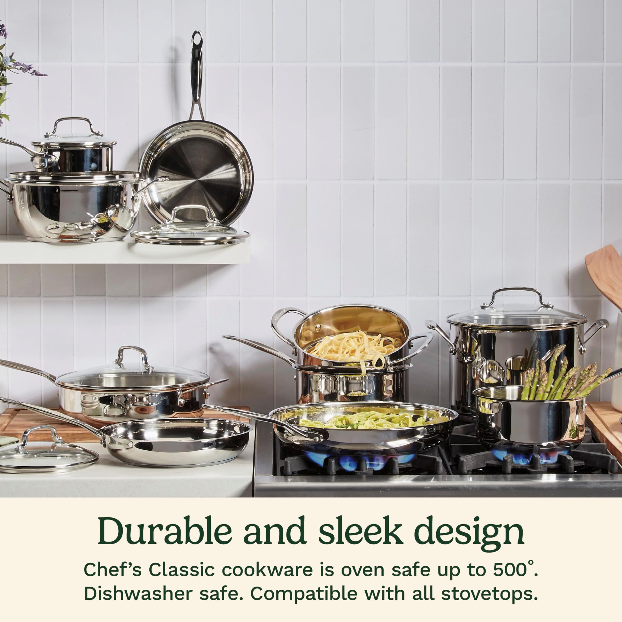 Cuisinart Sauté Pan - 5.5 Quart Stainless Steel -4