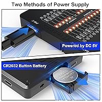 Vista 5 de Probador de Cables USB Comprobador de Cables USB Detección Rápida de Cables de Datos para Type-C, USB-A 3.0, Micro-B 3.0, Micro-B 2.0, Mini-B 2.0