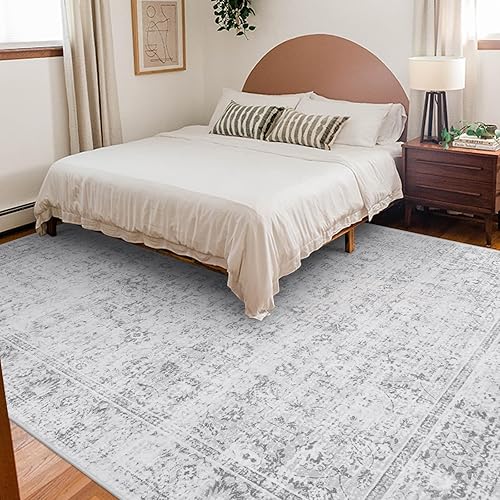 Miniatura 95 de LIVEBOX Alfombra lavable de 2 x 3 pulgadas, tapete pequeño para puerta de interior, tapete bohemio de pelo bajo para cocina, tapete envejecido