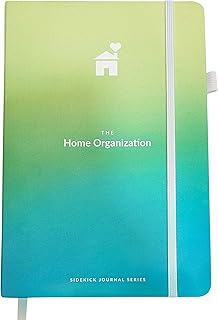 The Home Organization Sidekick Journal by Habit Nest. A Step-by-Step Guide to Declutter, and Organize your Home. Coaches you through Decluttering your Home, Room by Room.
