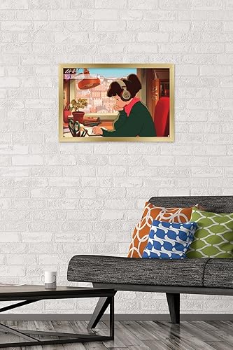 Miniatura 6 de Trends International Lofi Girl - Póster de pared para relajarse y estudiar
