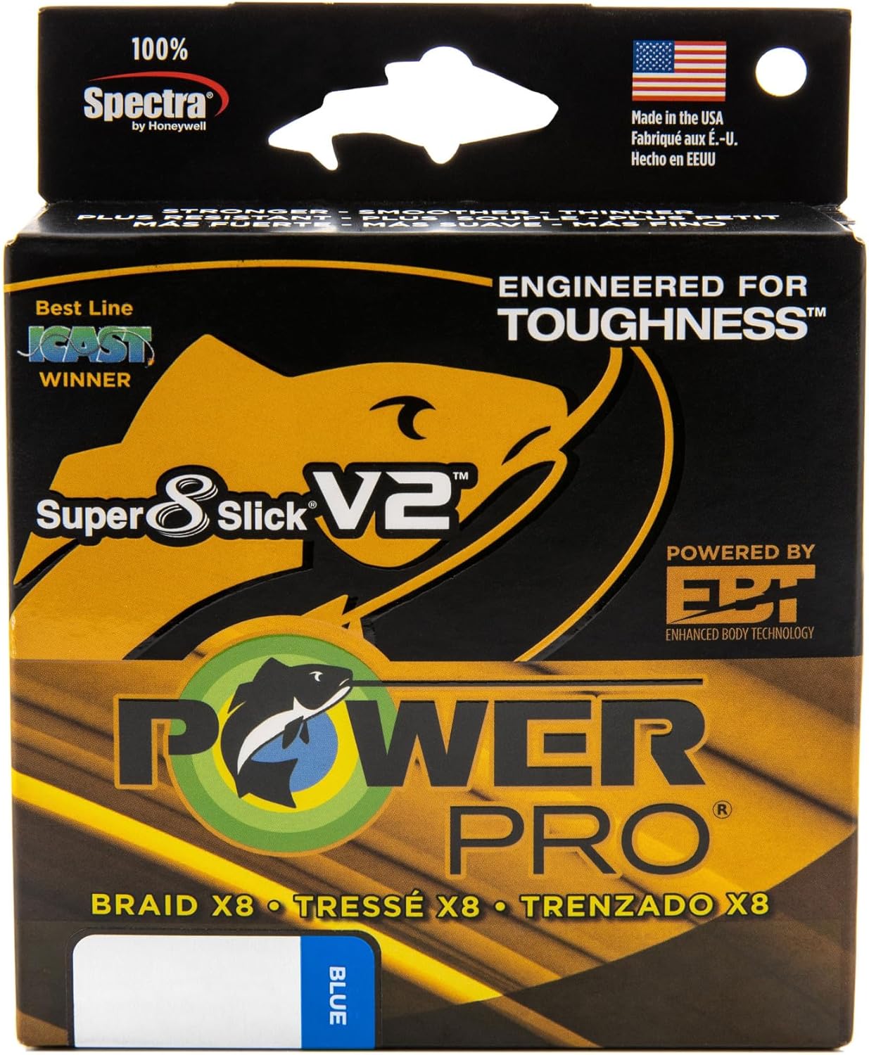 PowerPro 31500501500A SSV2 50 Lb 1500 Yd Blue